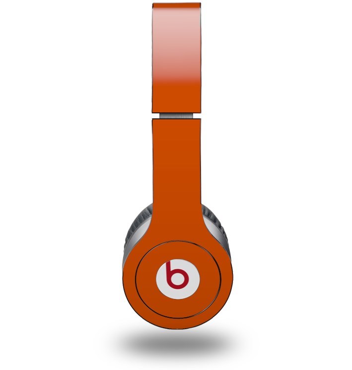 Skin for Beats Solo HD Headphones Solids Collection Burnt Orange