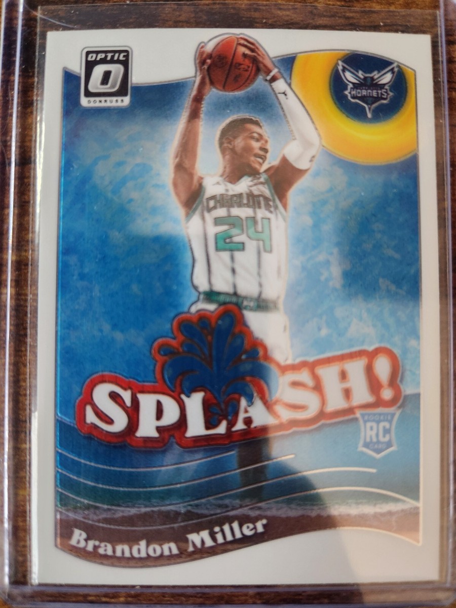 2023-24 Donruss Optic Brandon Miller Splash! Rookie RC #11