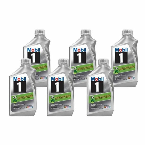 Mobil 1 ESP X2 0W-20 Full Synthetic Motor Oil (6 Quarts) | eBay