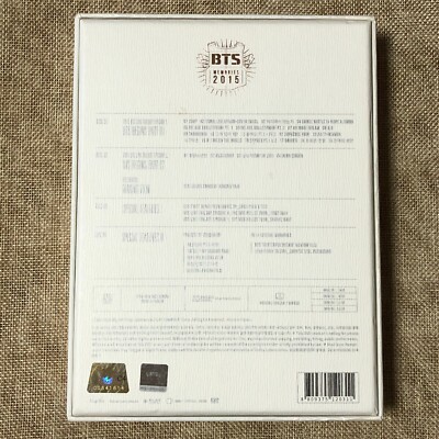 BTS [ Memories of 2015 ] Official DVD Region 1,3,4,5,6 + Photobook