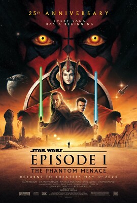 1999 Star Wars Episode I The Phantom Menace 25th Anniversary