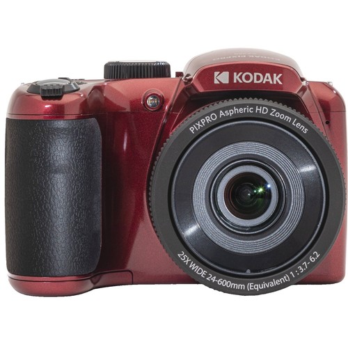Kodak PIXPRO Friendly Zoom FZ55 Red Digital Camera Memory Card