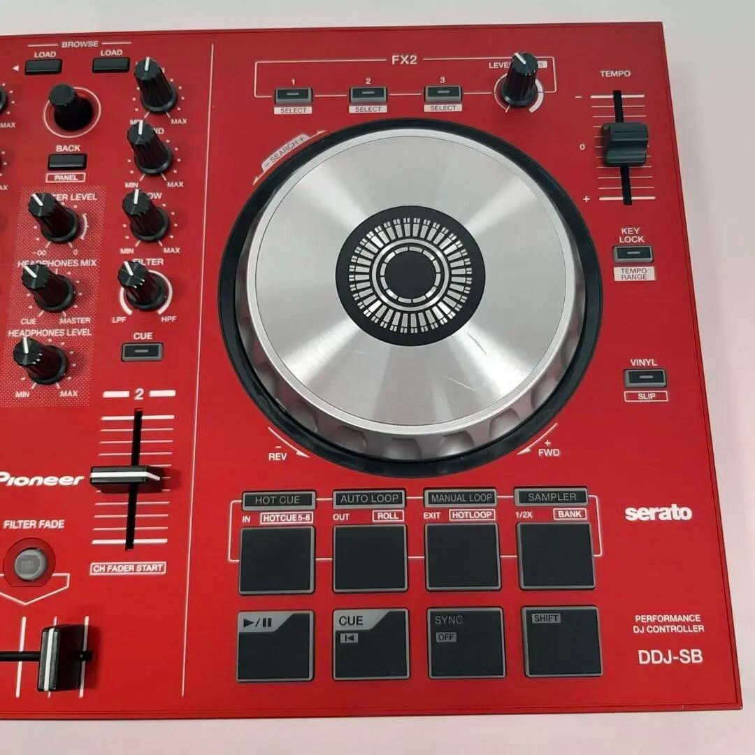 Pioneer DDJ-SB-R serato DJコントローラー 限定色 限定色】Pioneer