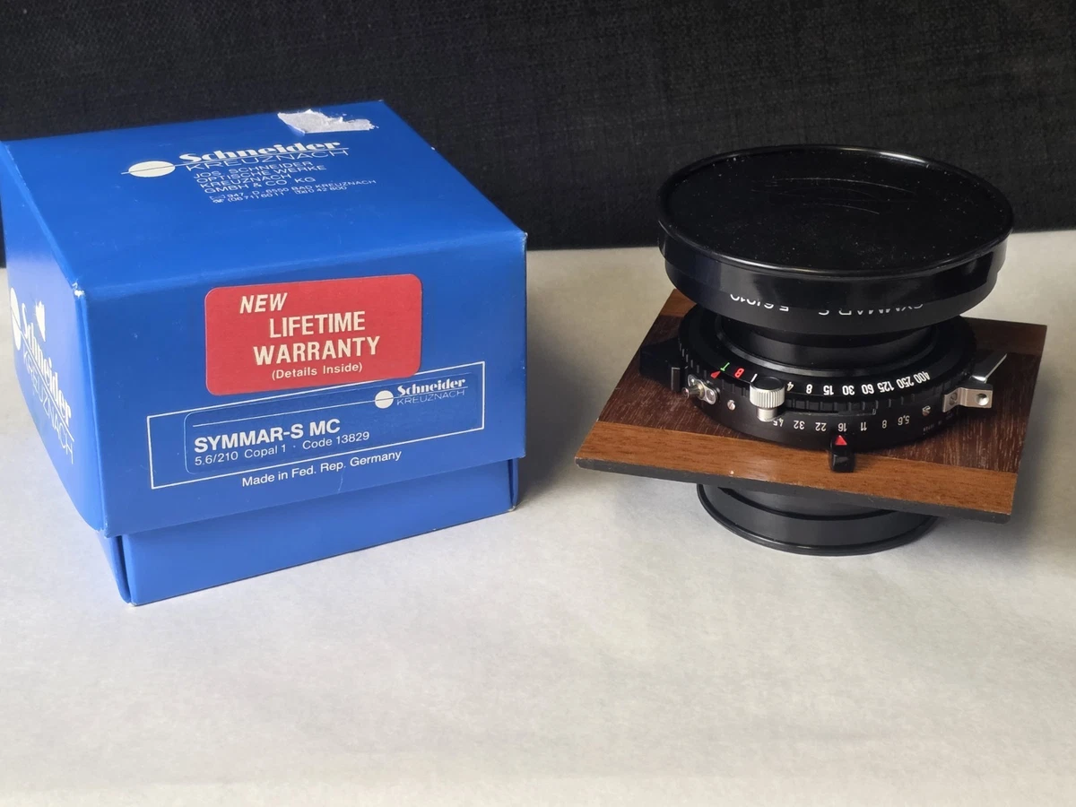 Schneider Apo-Symmar f/5.6 Camera Lenses 210mm Focal | eBay