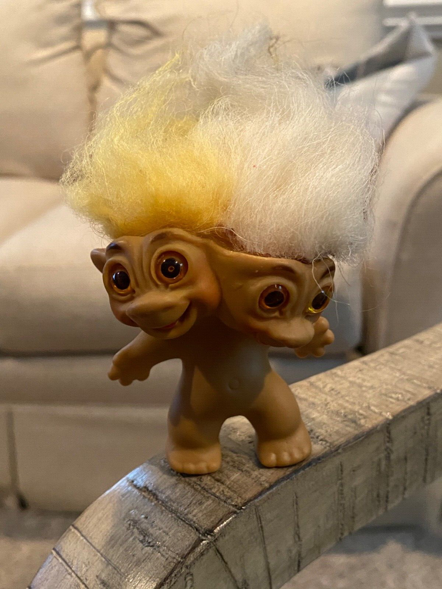 Vintage 1966 Uneeda Two Headed Troll | eBay