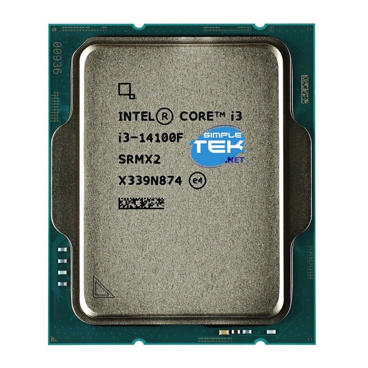 Intel I3-14100F Desktop Cpu Processor Lga 1700 Srmx2 Without