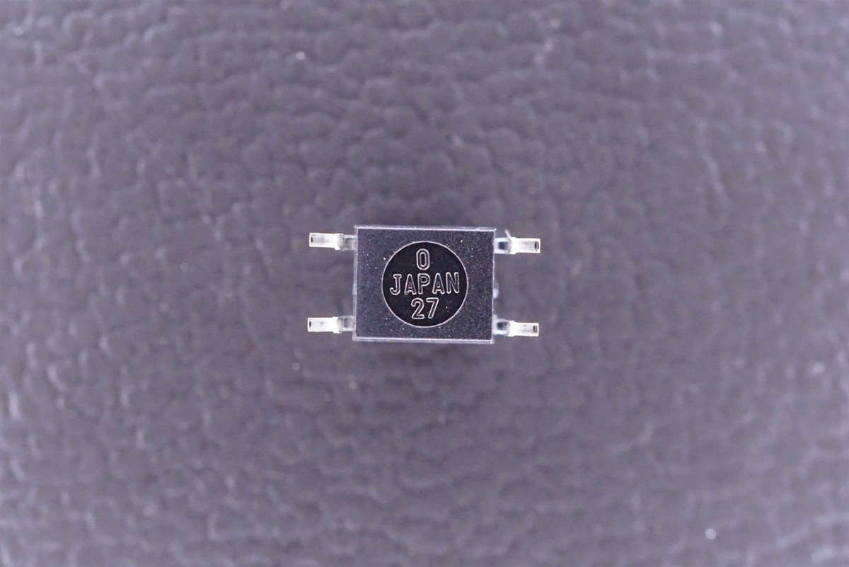 Lot of 2 TLP124(F) Toshiba Optocoupler Transistor 3750Vrms 50mA 4