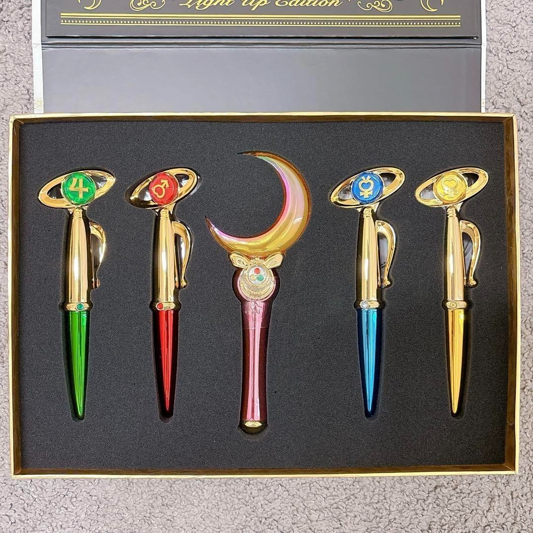 RARE Sailor Moon Stick & Rod Light Up Edition Ballpoint pen