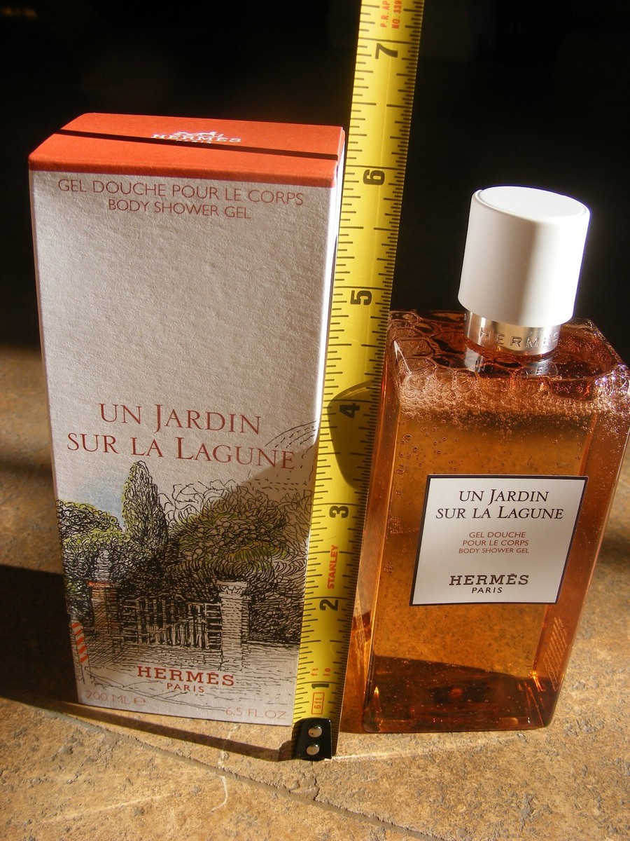 HERMES Un Jardin Sur La Lagune Body SHOWER GEL Big bottle: 200ml