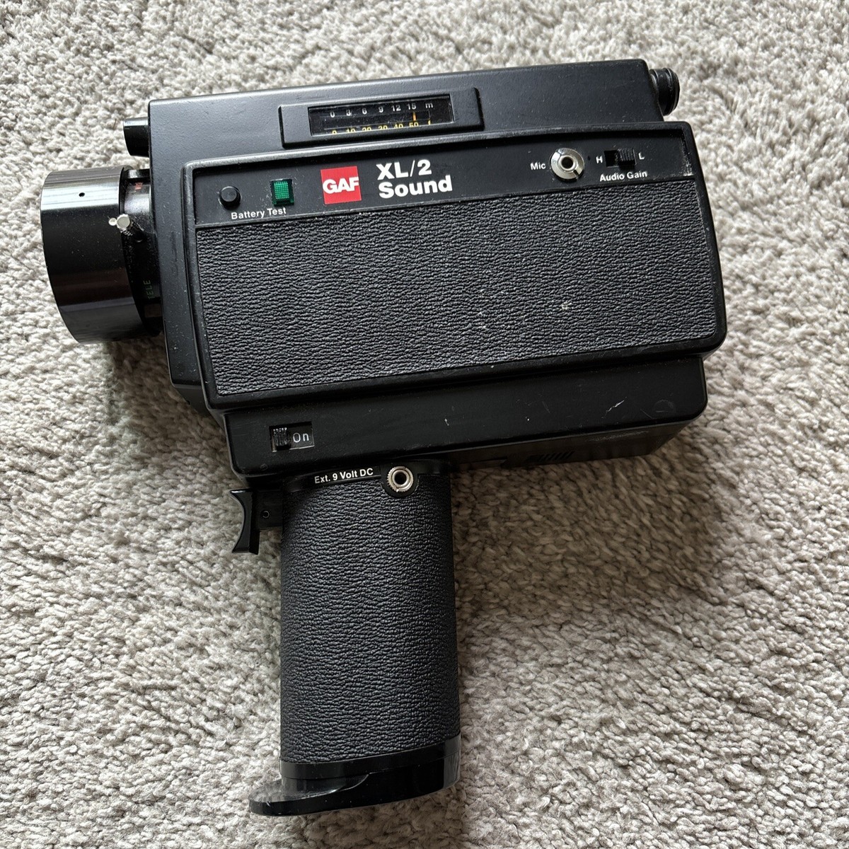 GAF XL-2 Sound Super 8 Movie Camera | Xytar 9.5-19mm f/1.1 Zoom