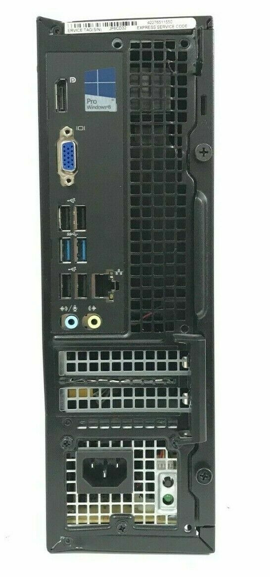 Dell OptiPlex 3020 SFF Core i7 4770 3.4Ghz 8GB RAM 256GB SSD - WIn