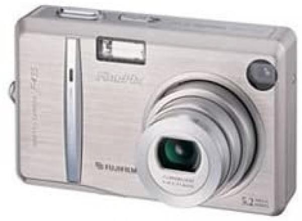 Fujifilm FinePix F Series F455 Zoom 5.2MP Digital Camera - Silver