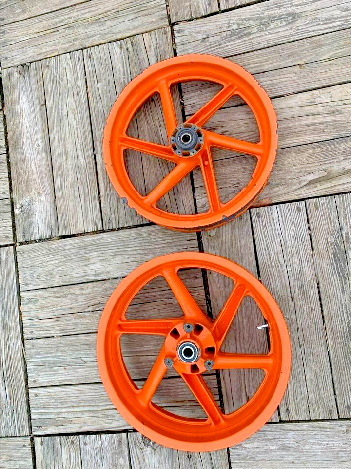 HONDA NSR250 MC21 RS250 HRC MAGTEK Magnesium Wheel Front & Rear