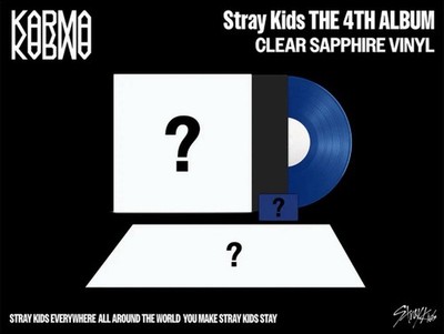 Stray Kids KARMA (CLEAR SAPPHIRE VINYL) - PRESALE | eBay