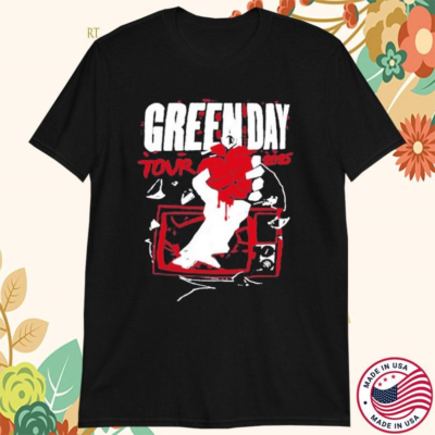 NEW Green Day band tour 2025 black T-shirt unisex All sizes JJ5314