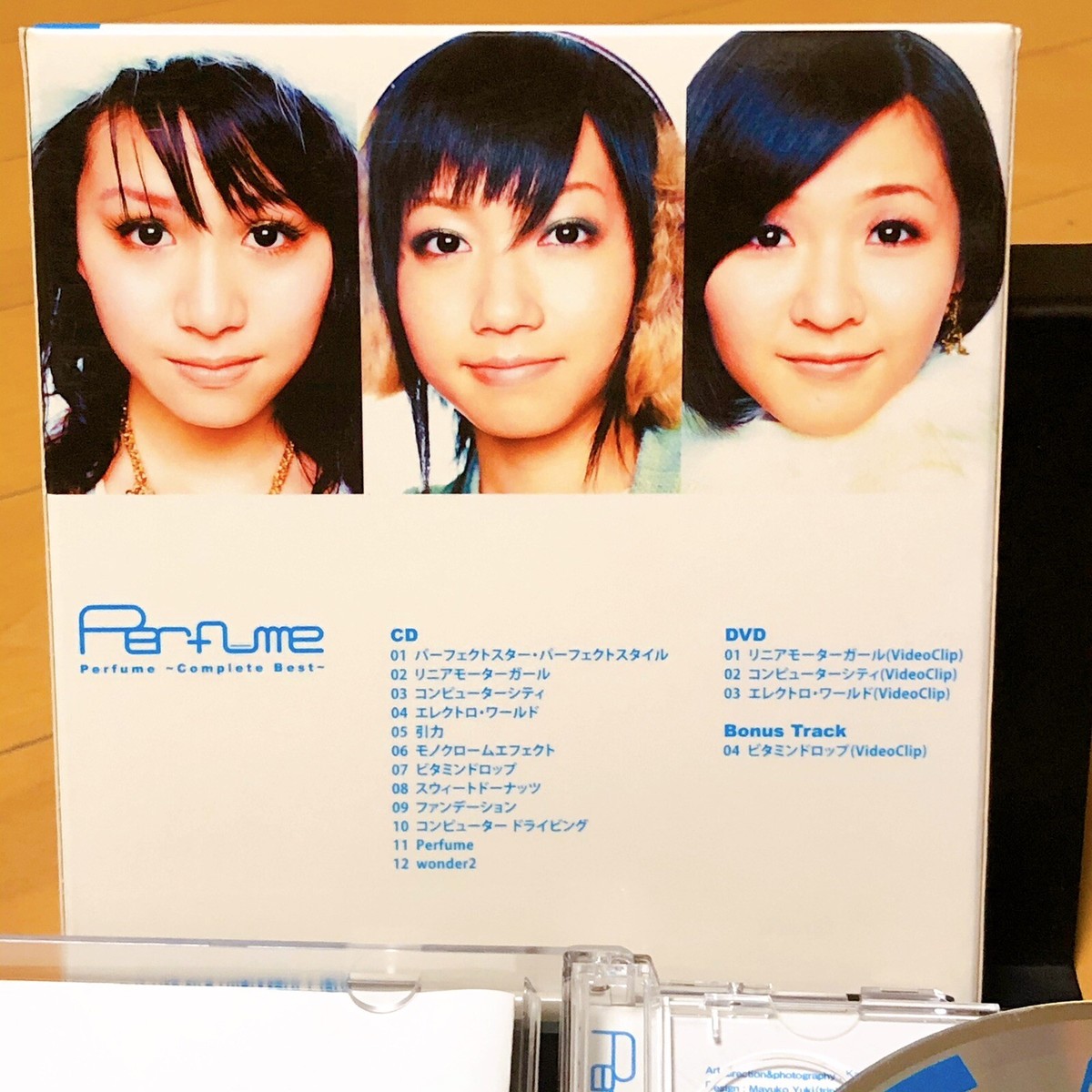 PERFUME Complete Best w/DVD Tokuma Japan Music CD Limited first