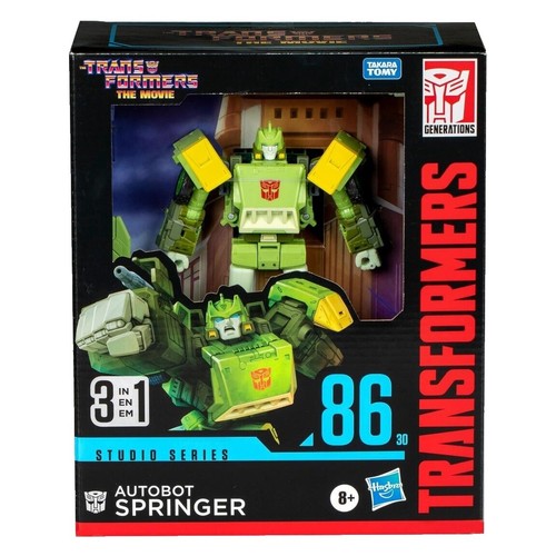 1990 G1 Transformers Classics Springer in Boxed & Complete Action
