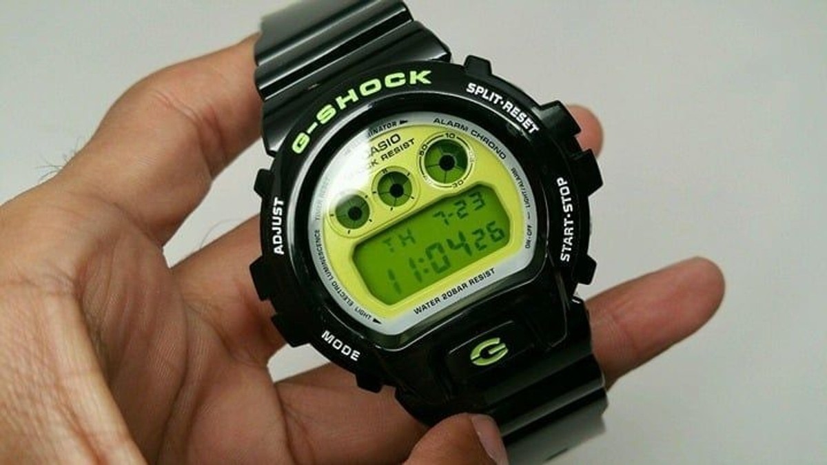 ⌚Very Rare Casio G-Shock DW6900 Mountain Dew UPSO Eyes Zombie