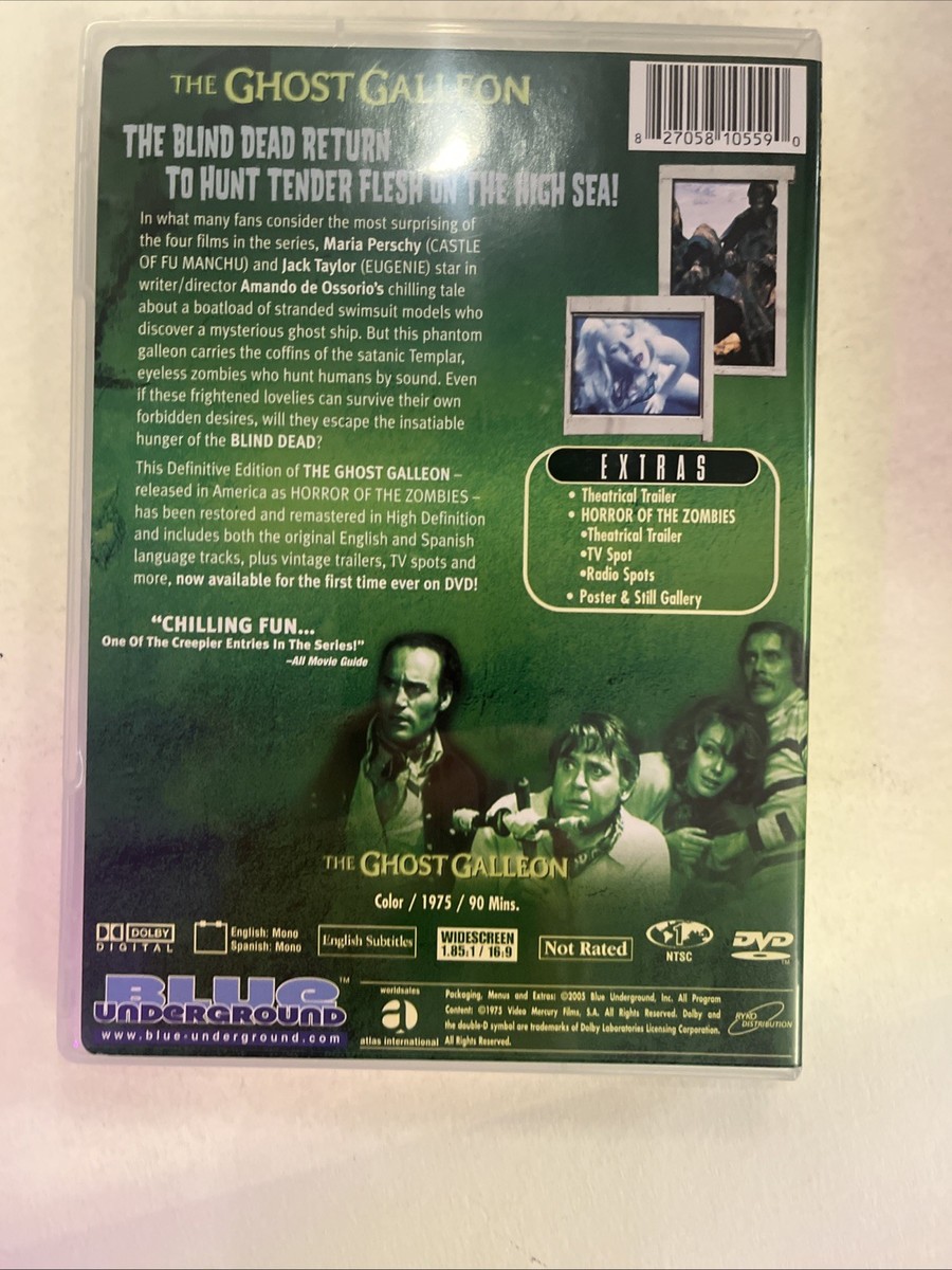 The Blind Dead Collection (DVD, 2005, 5-Disc Set, Limited Edition