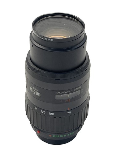TAKUMAR-F ZOOM 1:4-5.6 70-200MM LENS FOR PENTAX SLR CAMERA W