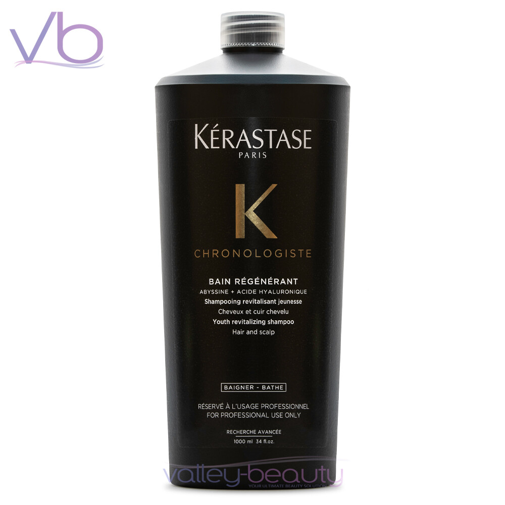 KERASTASE Chronologiste Bain Regenerant Anti-Aging Shampoo, 1000ml