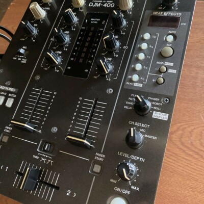 Pioneer DJM-400 2チャンネル ミキサー 中古 Pioneer DJ DJM-400 Black