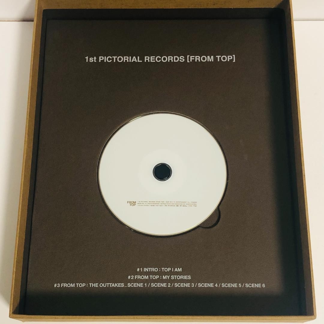 BIGBANG T.O.P 1st PICTORIAL RECORDS FROM TOP First limited