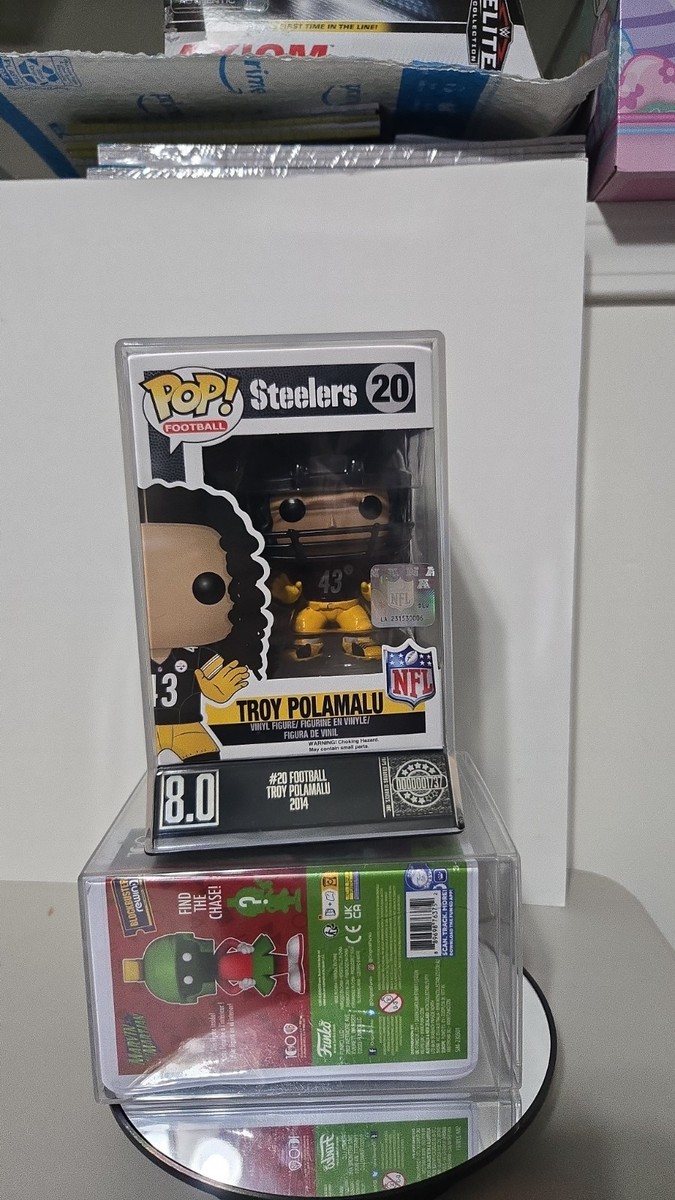 ピッツバーグスティラーズ♯トロイ ポラマル フィギュア ピッツバーグ