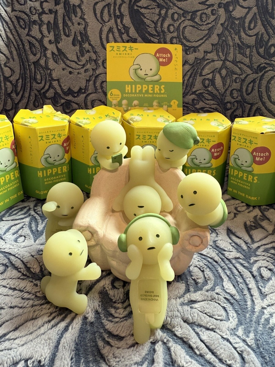 Smiski: Hippers Complete Set of 7, SECRET INCLUDED, Ships from USA