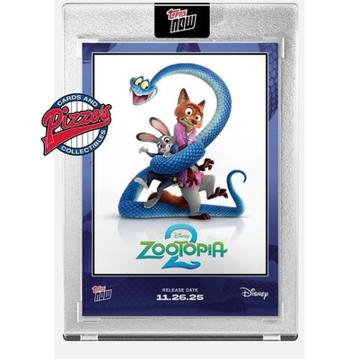 2025 Disney Topps NOW Zootopia 2 Card Presale | eBay