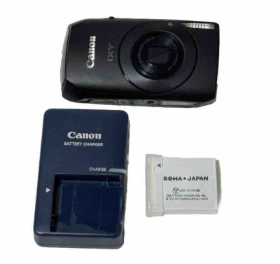 Canon IXY 30S Digital Camera Black Made In Japan | eBay