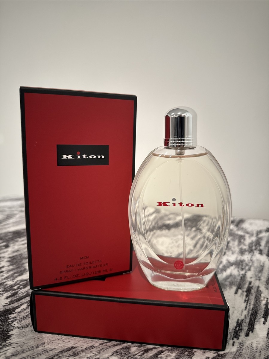 KITON MEN By Kiton Eau De Toilette Spray 4.2 oz/ 125 ml NIB Rare