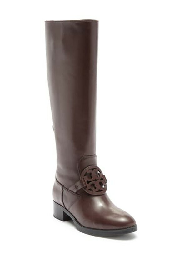 New! Tory Burch Miller Pull-On Boot Chocolate Brown Size 6 M $495