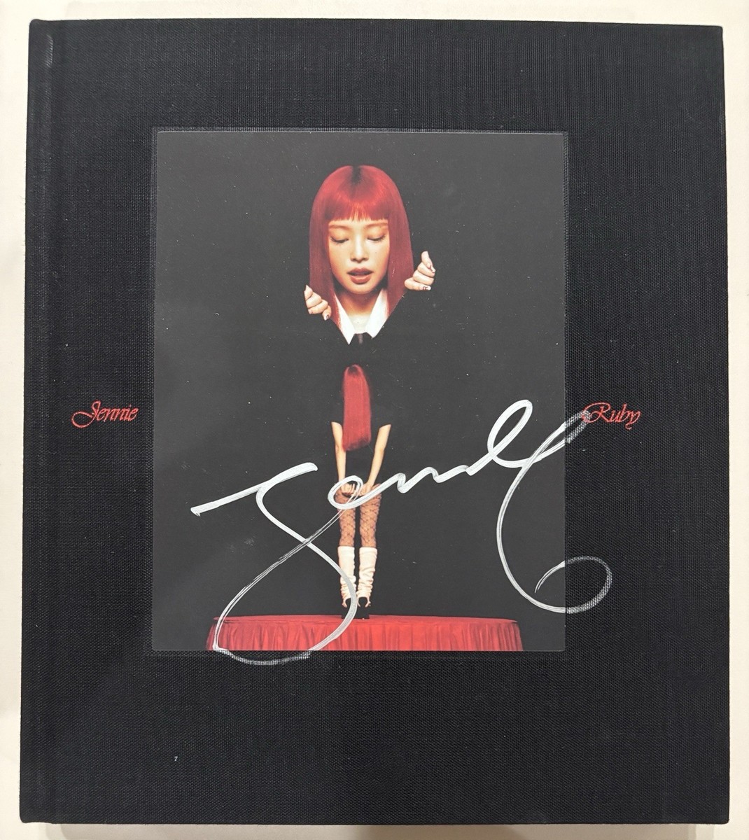 BLACKPINK Jennie Ruby Autographed Signed Album BP | eBay