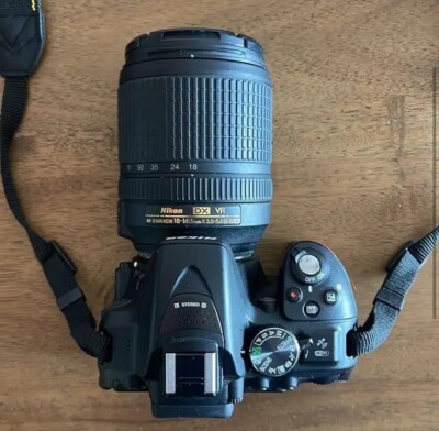 Nikon D5300 DSLR Camera with 18-140mm Lens - Black for sale online