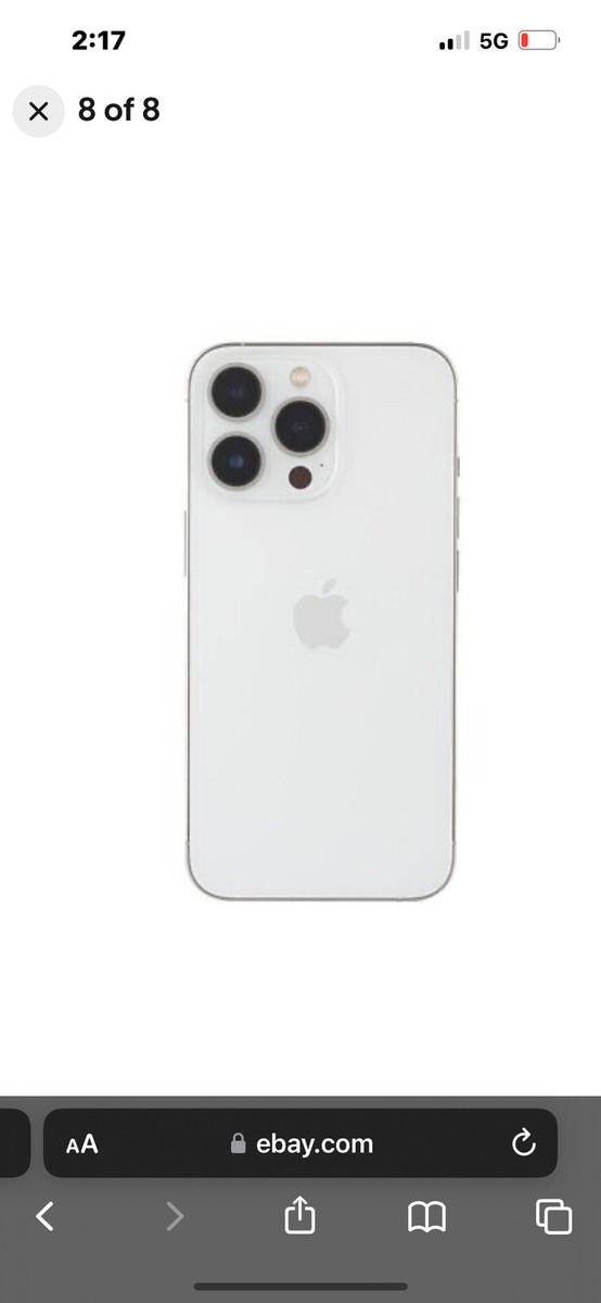 Apple iPhone 13 Pro - 128GB - Silver (Unlocked) | eBay