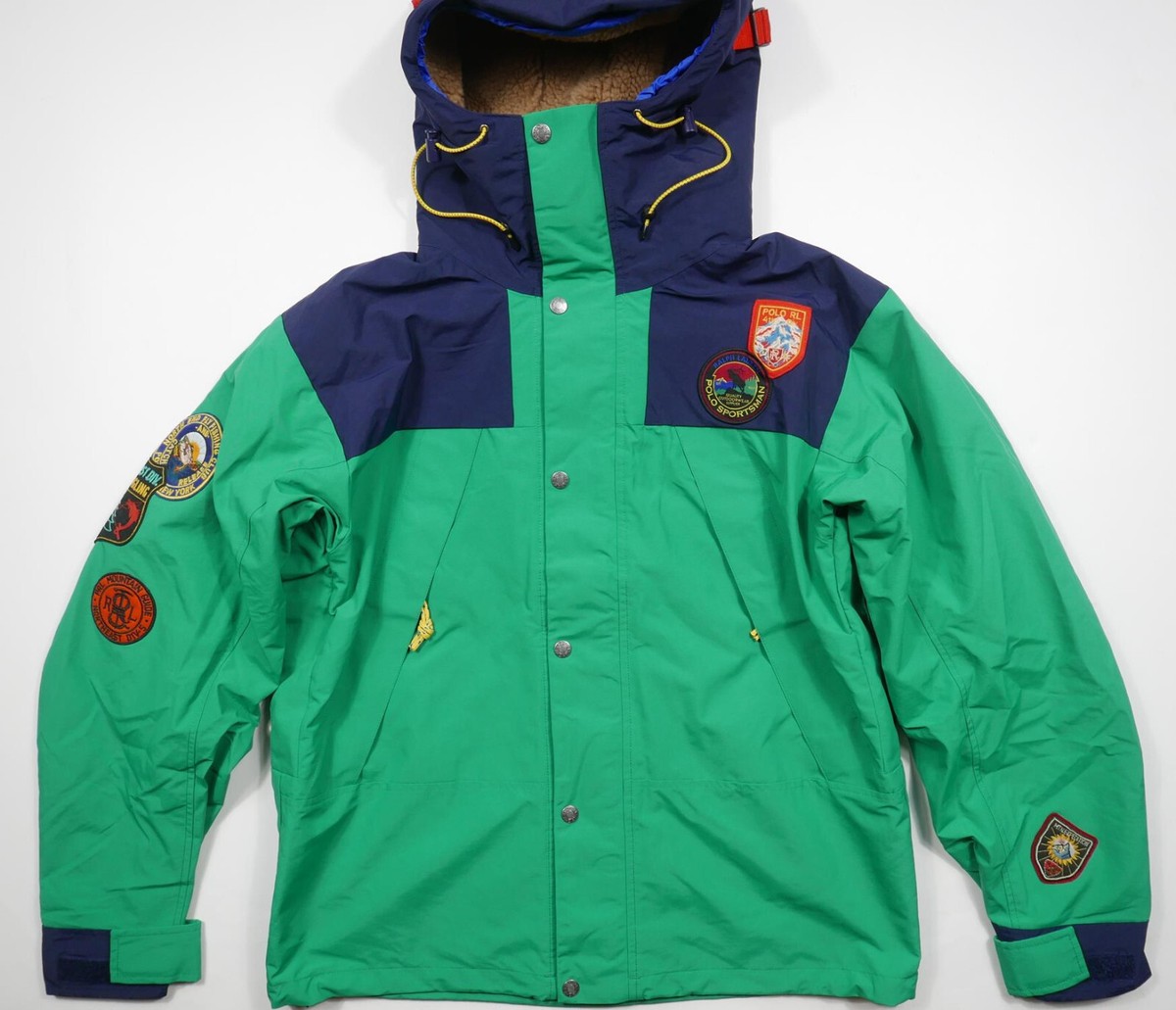 Ralph Lauren Polo Sport Jacket Anorak Ski Patrol Sportsman Fishing