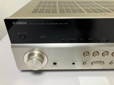 Yamaha RX-V775 7.2 Channel Network AV Home Theater Receiver Fully