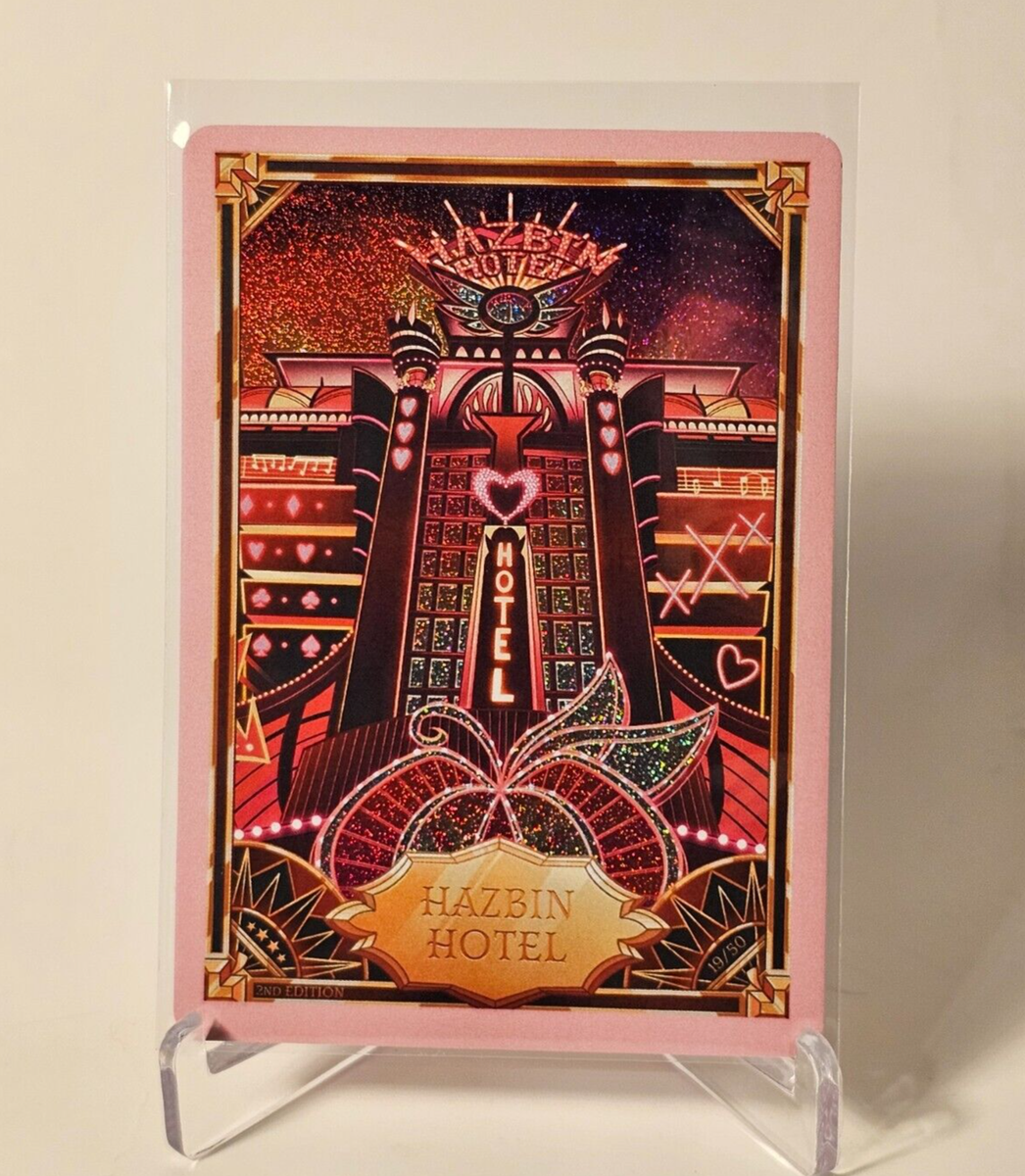 Hazbin Hotel Trading Card - Hazbin Hotel 19/50 PINK FOIL - 2nd
