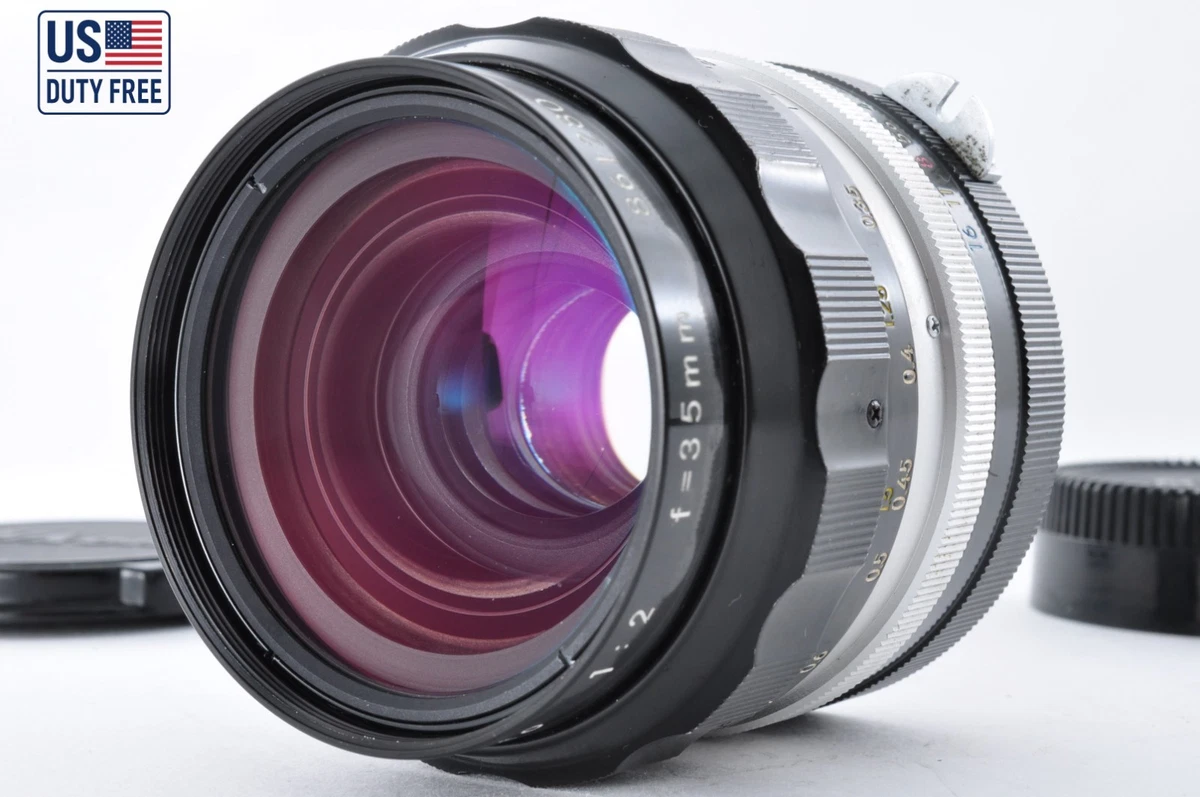 Nikon NIKKOR f/2 Camera Lenses 35mm Focal for sale | eBay