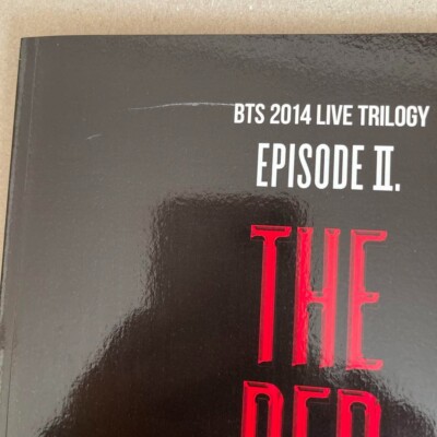 BTS Official Program Book 2014 Live Trilogy Episode II The Red