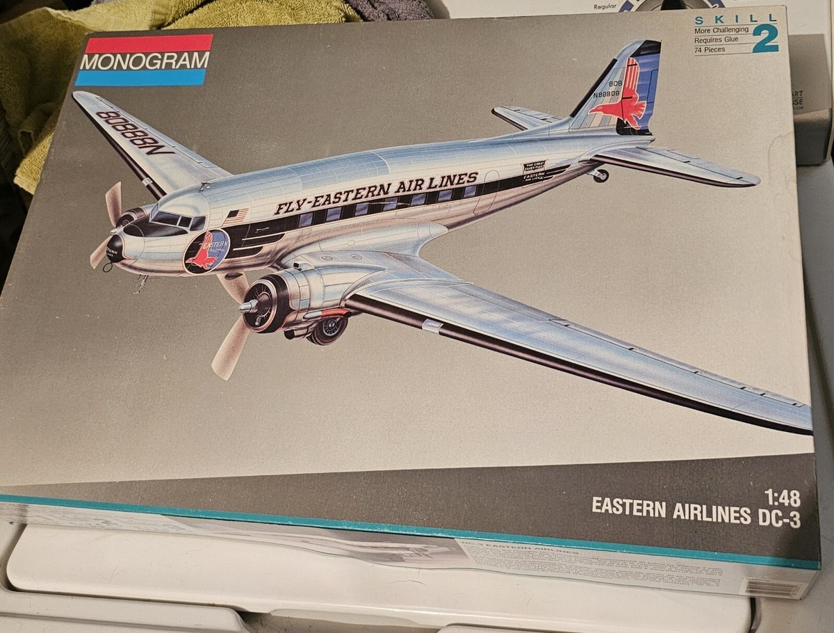 昭和 ハセガワ 1/48 DC-3 ノスタルジックコレクション 未組立Ln586