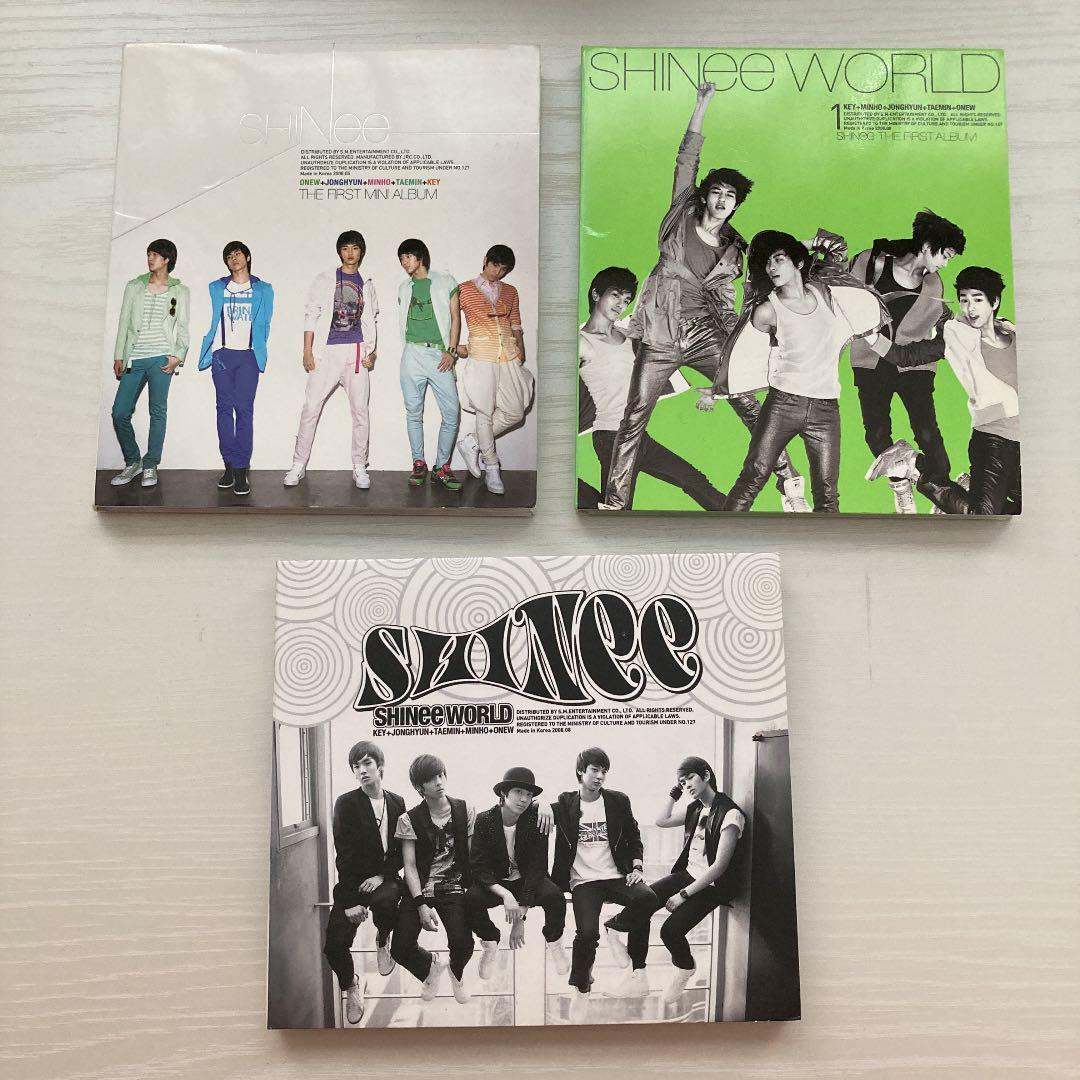 SHINee CD 11点まとめ売り トレカ付き SHINee CD 11点まとめ売り