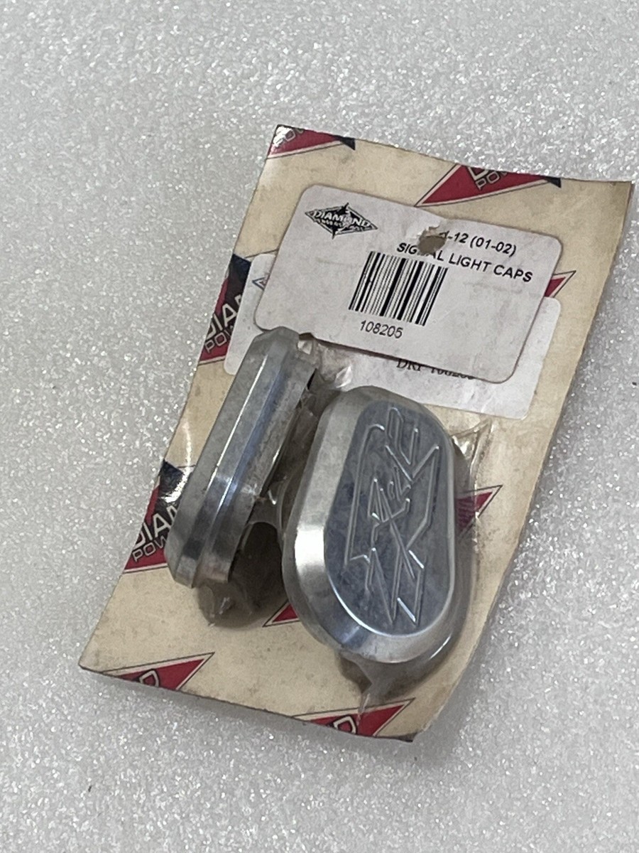 Kawasaki ZX12 Signal Light Cap Billet Aluminum Accessory Diamond