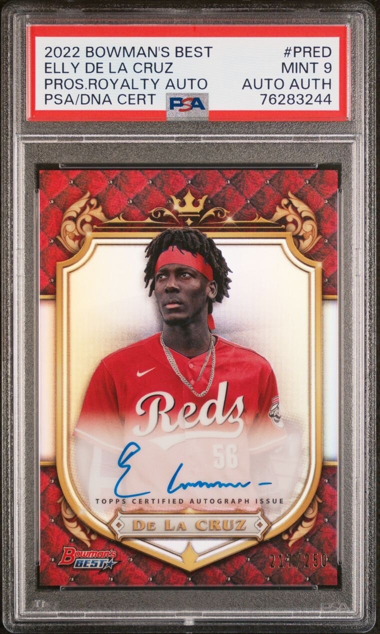 Elly De La Cruz 2022 Bowman's Best #T22-EDL Best of 2022