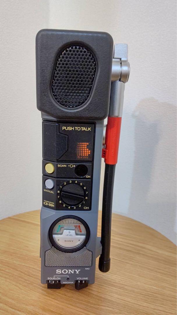 SONY ソニー ICB-87R 市民ラジオ トランシーバー 2台 SONY ソニー ICB
