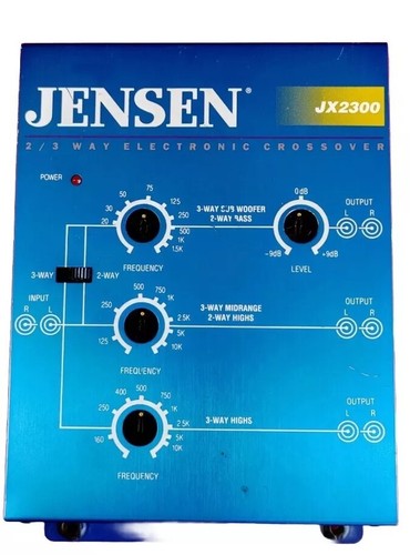 Vintage JENSEN JX2300 2/3 Way Crossover | eBay