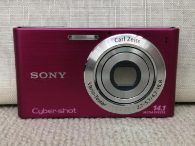 SONY CYBER-SHOT DSC-W320 Compact Digital Camera With Accessories