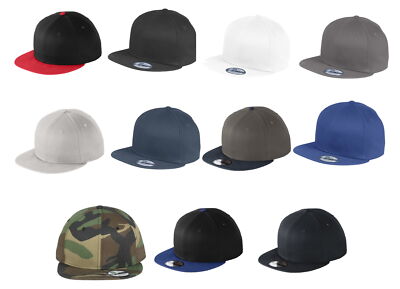 New Era 9Fifty 950 Classic Flat Bill Snapback Hat / Cap NE400