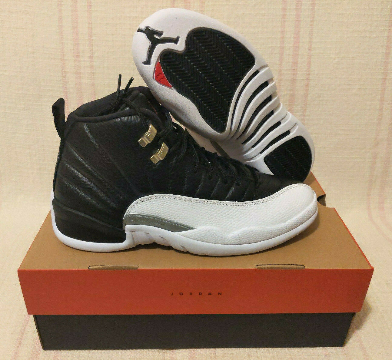 Nike Air Jordan Retro 12 Playoffs Black White AJ12 CT8013 006